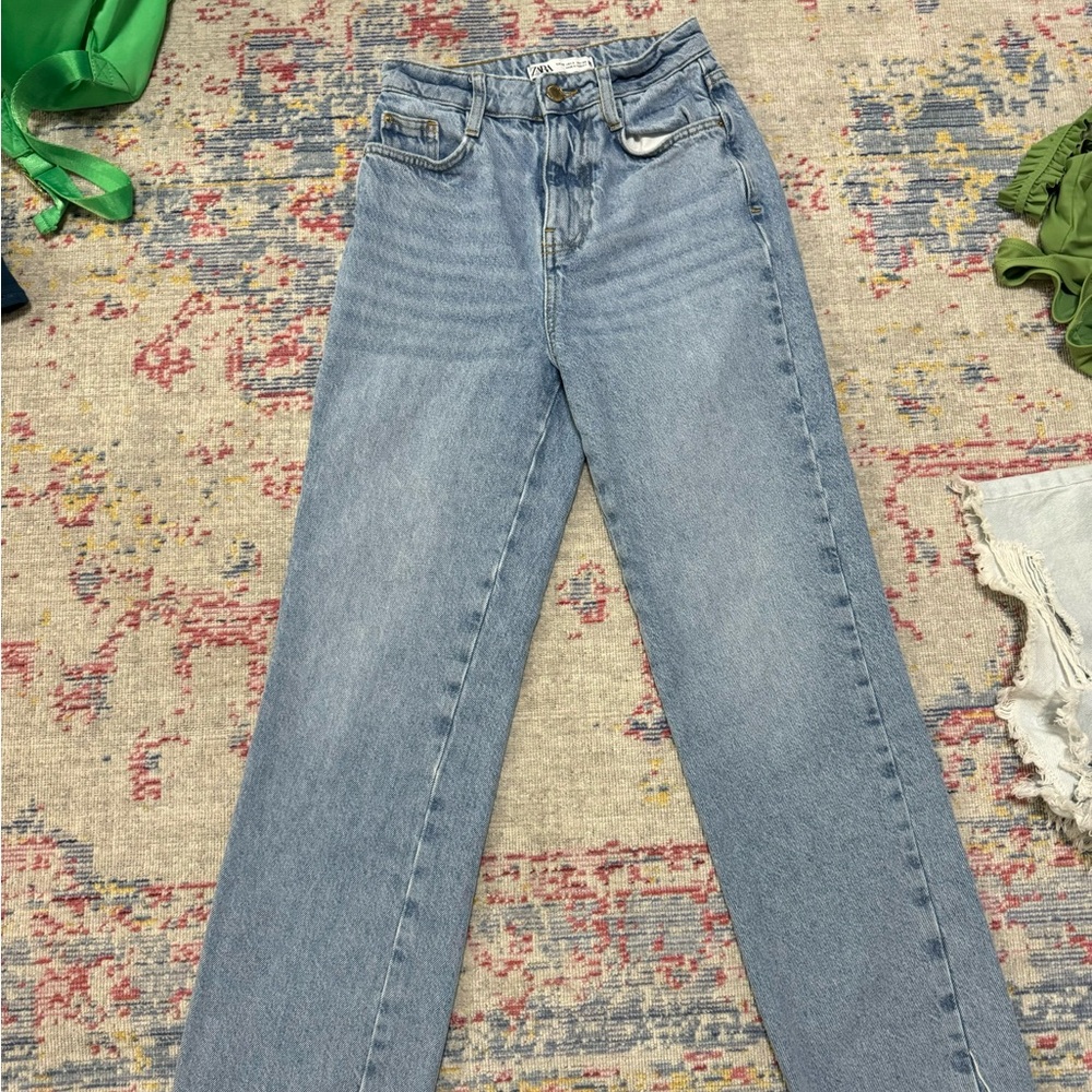 Zara straight leg jeans